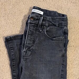 Good American Washed Black Skinny Jeans